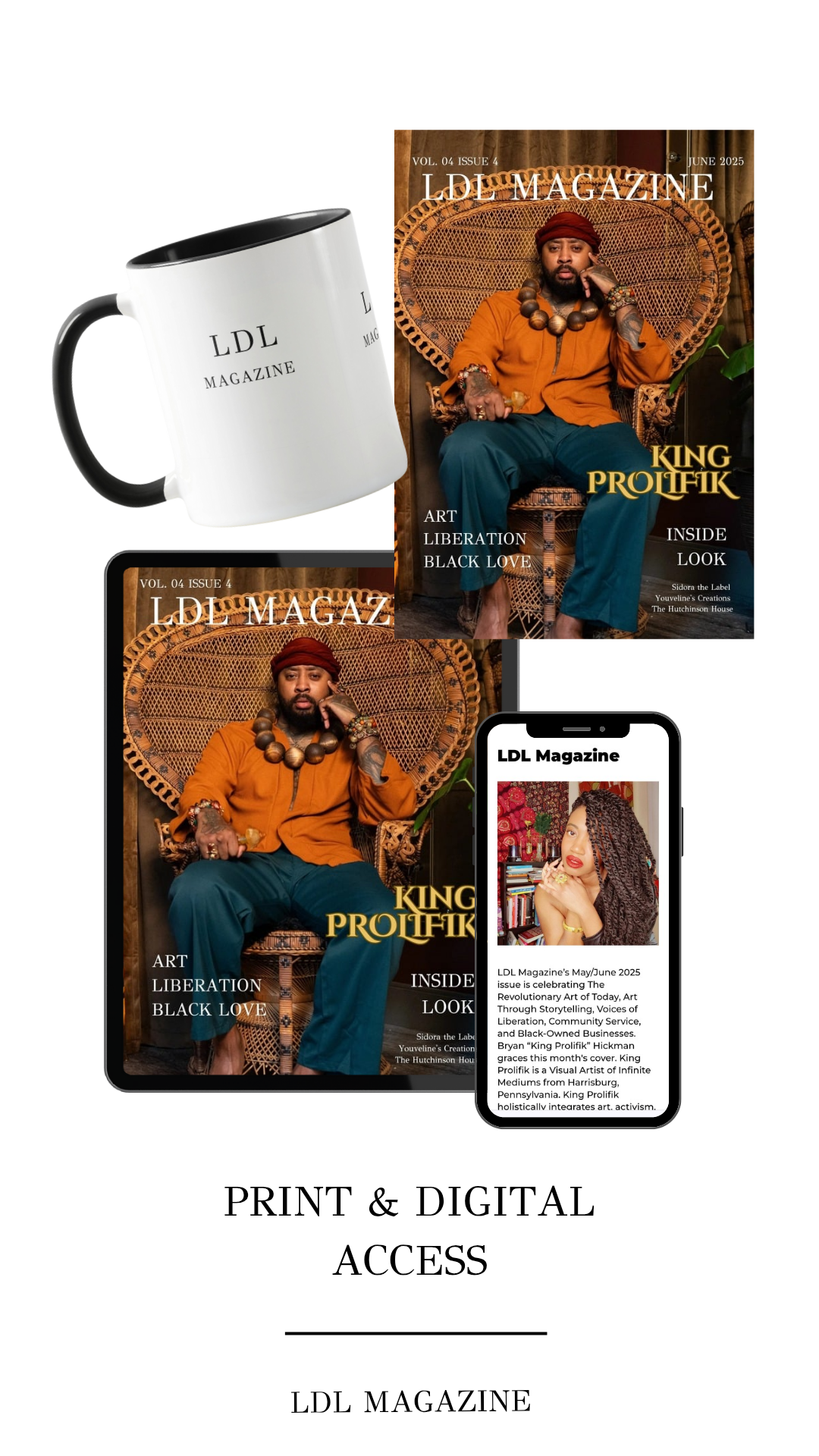 LDL Magazine Digital/Print Access